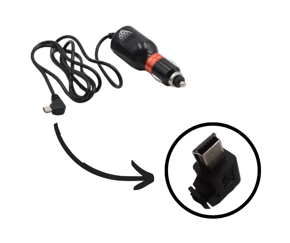 Cargador de Mechero 12-24v Mini USB 